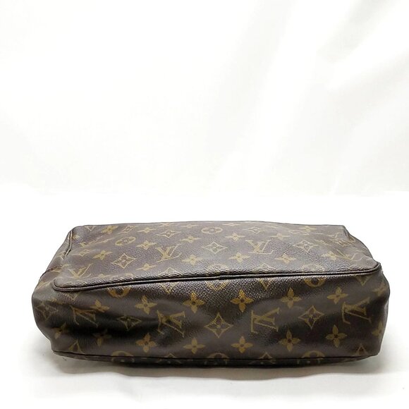 Authentic Louis Vuitton Trousse Toilette 28 Brown Cosmetic Pouch mn466-111725 - Picture 9 of 16